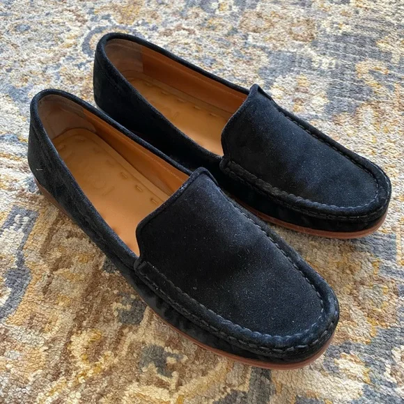 Franco Sarto Women’s Suede Leather Loafers - Picture 2 of 5